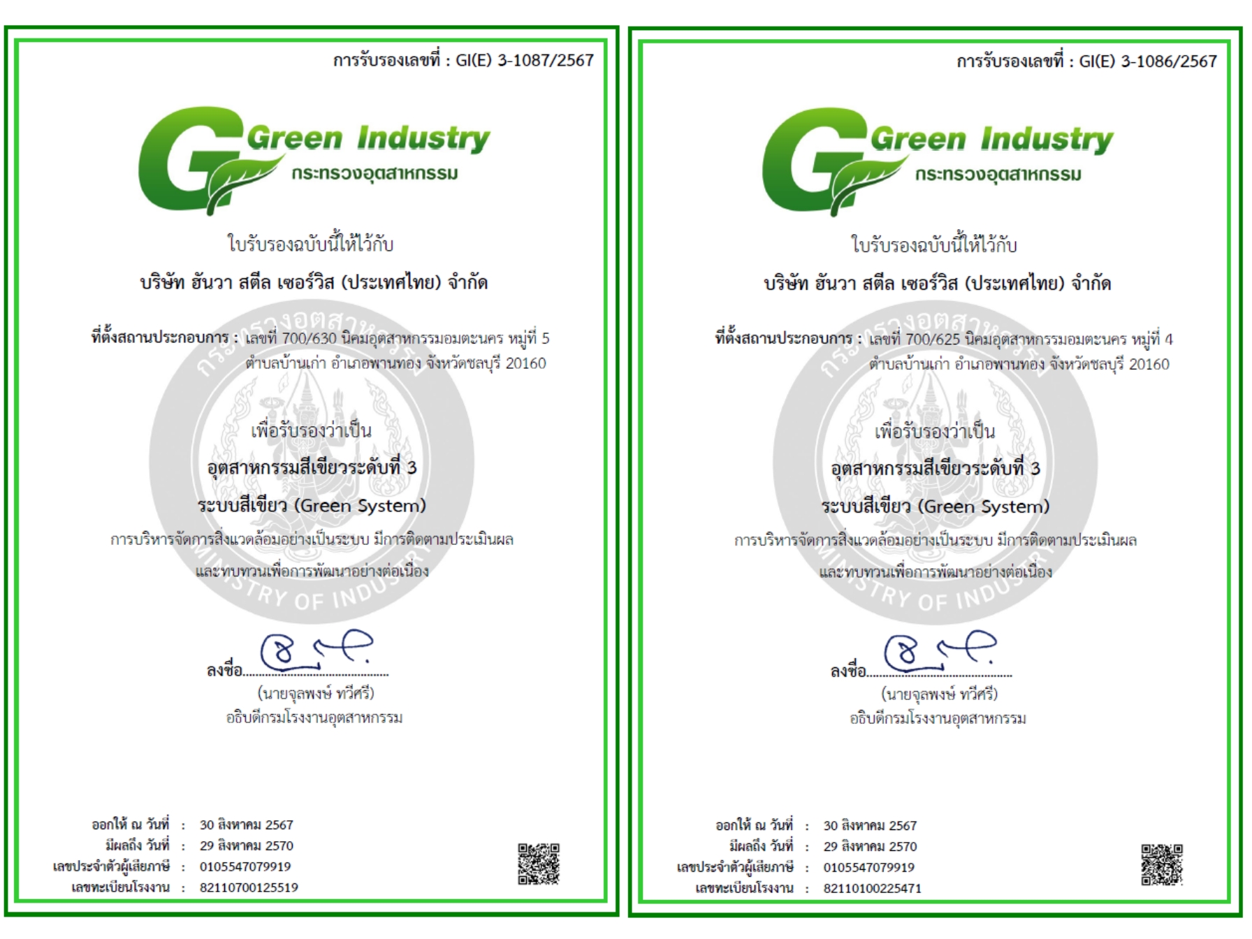 Green Industry Level 3 Certificate